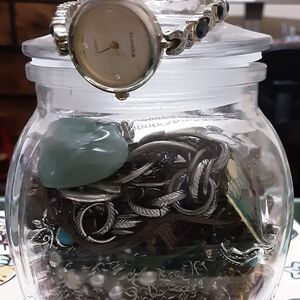 Sarah Coventry Silver and Green Jewelry Collection